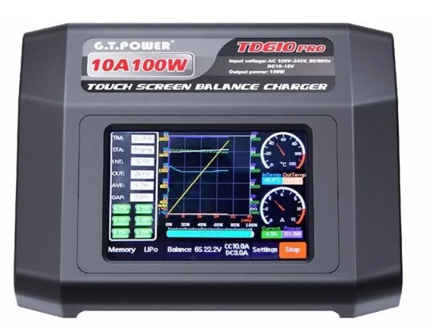 Chargeur GTPOWER TD610 PRO